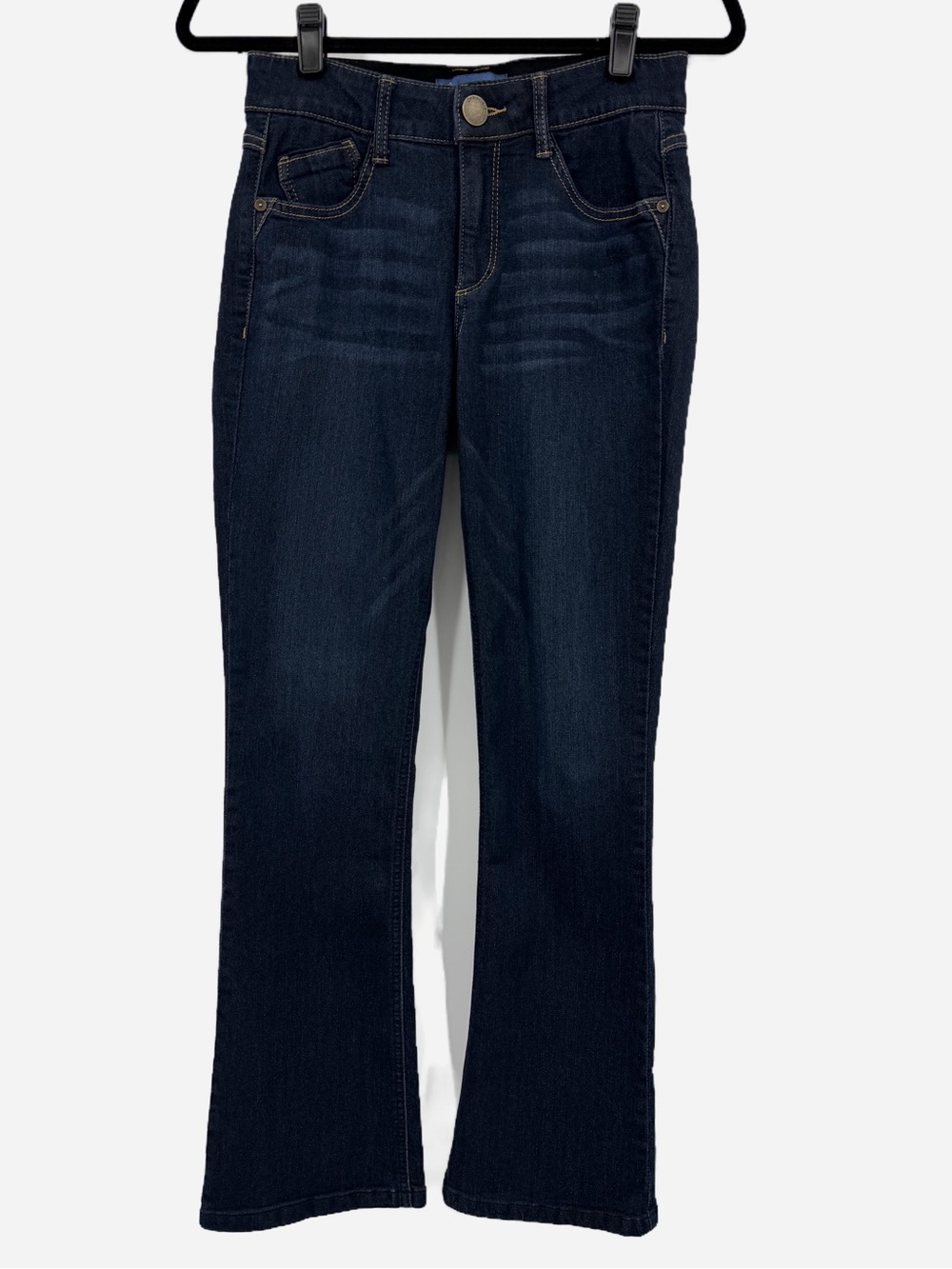 Democracy "Ab"solution Kathryn Bootcut Jeans Dark Wash 2 Petite